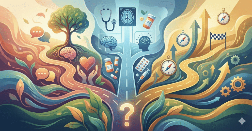 Diferencias entre psicología, psiquiatría y coaching: cómo elegir.